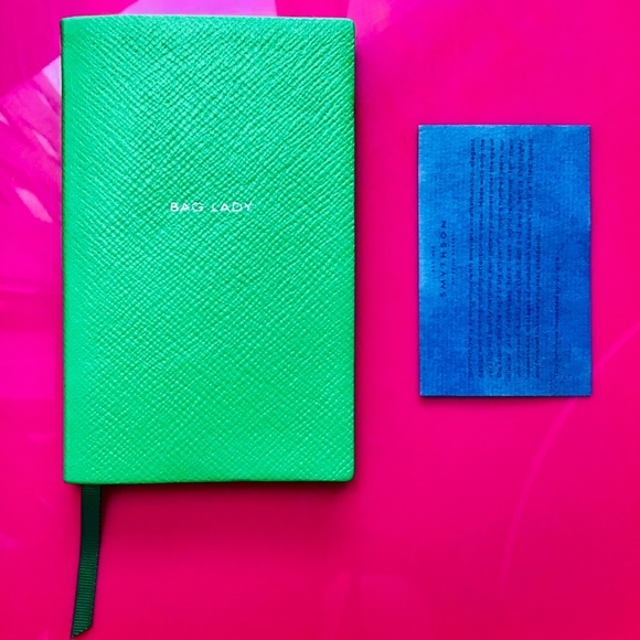 Smythson Other - New Rare Smythson “Bag Lady” Panama Notebook